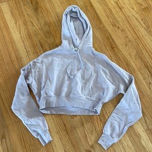 Good American purple hoodie